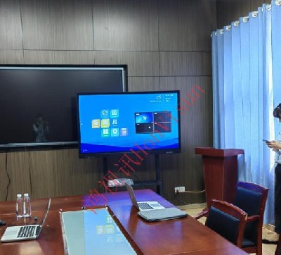 某工廠(chǎng)會(huì)議室65寸觸控一體機(jī)